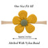 JIAHANG Baby Girls Hair Bow Headbands Nylon Flower Hairband Floral Hair Accessories 10PCS for Newborn Infant Toddlers...