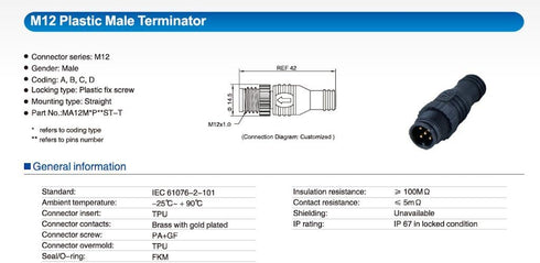 NMEA 2000 Male Terminator...