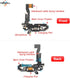Dock Connector for iPhone 12 Pro Charging Port Replacement for iPhone 12 USB Charger Board Flex Cable Parts with Tools...