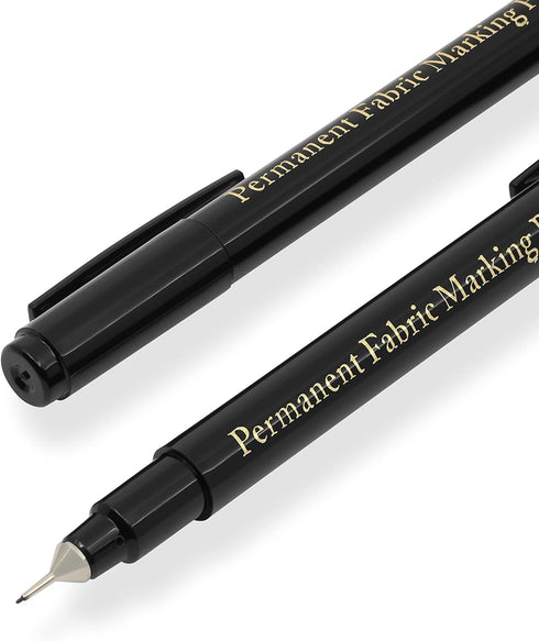 Dritz 3087 The Fine Line Permanent Fabric Marker, Black, 8.5 x 2.88 x 0.38...