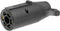 CURT 57661 7-Way RV Blade Vehicle-Side to 6-Way Round Trailer Wiring Adapter, Center Pin Brake Lights...