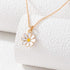 Bohemia Daisy Flower Necklace Choker Daisy Pendant Necklace Gold Flower Choker Necklace Minimalist Flower Charm Necklace Jewelry for Women and Gir...
