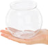 Okllen 6 Pack Mini Fish Bowl, 26 Oz Plastic Ivy Bowls, Unbreakable Bubble Ball Vases for Party Decor, Carnival Games, Candy, Table Centerpiece, BP...