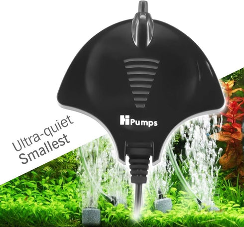 Mylivell Aquarium Air Pump, Mini Air Pump Aquarium for Fish Tank with Accessories, Small Fish Tank Air Pump, Fish Tank Bubbler Aerator for Fish wi...
