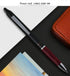 Pilot Japan Frixion Ball Knock Zone Gel Ink Ballpoint Pen Deep Red 0.5mm Black Ink LFBKZ-2SEF-DR Japan Import With Original Stylus Ballpoint Touch...