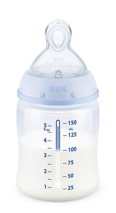 NUK Smooth Flow Anti Colic Baby Bottle, 5 oz, Horse...