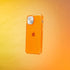SteepLab Neon Highlighter Case for iPhone, The Grippy Jelly Case w/Protective Air Pockets (Intense Bright Orange, iPhone 13)...
