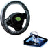 Universal Disposable Steering Wheel Cover with 100 Disposable Steering Wheel Covers and 100 Disposable Gearbox Covers with Elastic Decorative Stri...