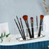 Acrylic Makeup Brush Organizer Holder Clear Cosmetic Brushes Storage with 3 Slots...