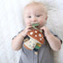 Itzy Ritzy Infant Toy & Teether - Itzy Pal Baby Teething Toy includes Lovey, Crinkle Sound, Textured Ribbons & Silicone Teether Toy for Newborn (M...