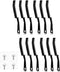 Crevice Cleaning Brush,Hard Bristle Crevice Cleaning Brush,Crevice Cleaning Tool is Effective to Clean The Small Gap of Kitchen, tolilet and Windo...