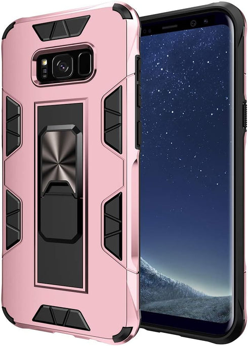 for Samsung Galaxy S8 Plus Case Samsung Galaxy S8+ Case Military Grade Built-in Kickstand Case Holder Armor Heavy Duty Shockproof Cover Protective...