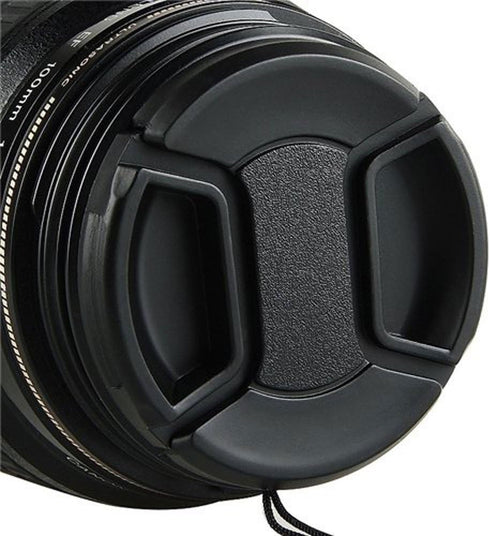 77mm Lens Cap for Canon RF 24-105mm F/4L Lens for Canon EOS R/EOS RP with Keeper,ULBTER Center Pinch Lens Cap & Lens Cover Strap Keeper Leash -2 P...