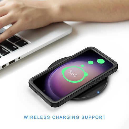 Lanhiem Samsung Galaxy S23+ Plus Case, IP68 Waterproof Dustproof Case with Built-in Screen Protector, Rugged Full Body Shockproof Protective Cover...