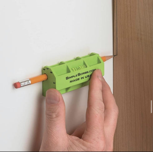 Simple Scribe Scribing Tool for Woodworking, Carpentry Tool Ideal for Cabinets, Countertops, Flooring, and Paneling, Multipurpose Pencil Scribe To...
