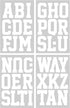 S.E.I 40 Pieces Iron-On Letters: 3 Inch Sport White Iron-On Letters for Clothing, Flock Letters for Jerseys, Uniforms, & T-Shirts (Sport Flock, Wh...