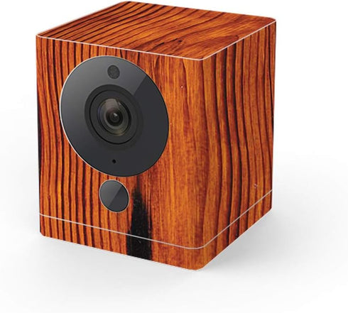 MightySkins Skin Compatible with Wyze Cam V2 - Knotty Wood | Protective, Durable, and Unique Vinyl Decal wrap Cover | Easy to Apply, Remove, and C...