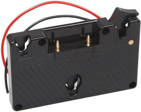 Gold Mount Battery Camera Adapter Plate for Panasonic Camcorder Power B-Tap Anton Bauer Battery...