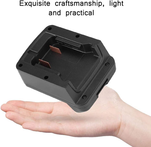 18V to 18V Battery Adapter, ABS Power Tools for Adapting The 18V for Li ion Battery to The 18V Battery in for...