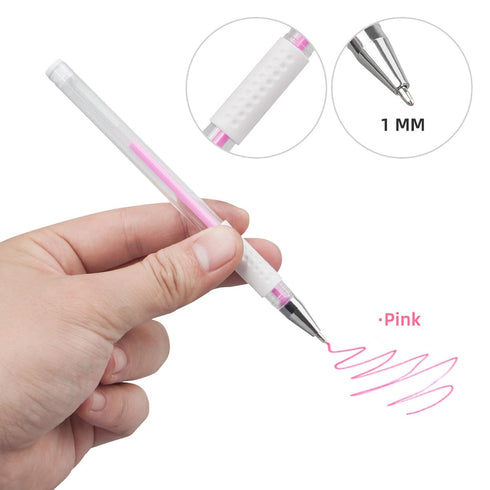 Eyebrow microblading Marker Pen,Skin Marker Pen,Eyebrow Permanent Makeup Position Mapping Mark Tools (Pink)...