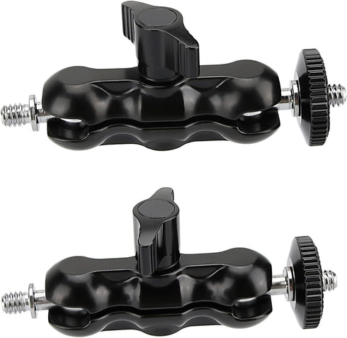 CAMVATE Universal Magic Arm with 1/4"-20 Thread(Black,2 Pieces) - 2080...