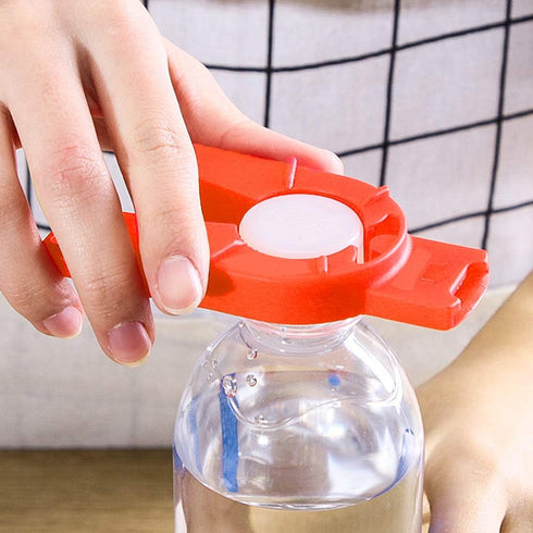 Senzeal 2pcs Multifunctional Can Opener Plastic Water Bottle Jar Twist-Off for Weak Hands Elderly Seniors Arthritis Bottle Gripper Lid Seal Remove...