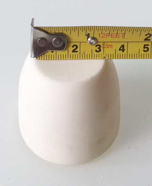 OTOOLWORLD 99.3% Alumina Crucible Al2O3 Assay Crucible for Lab Laboratory (40ml)...