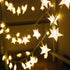Star String Lights,16.4 ft 50 LED 8 Modes Battery Operated String Lights with Remote & Timer Dimmable Twinkle Fairy Lights String for Kid Bedroom ...
