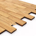 iLAND Varnished Dollhouse Flooring on 1:12 scale, Dollhouse Floor boards of Bamboo, Buy 2 at Half Cost! (Rectangular 48pcs)...