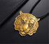 Retro Tiger Face Head Brooch Pin Metal Animal Brooches Men's Suit Shirt Badge Lapel Pins for Women Fashion Jewelry Accessories...