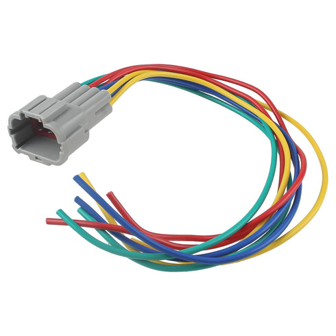 8 Pin Male and Female Connector Headlight Harness Pigtail Wiring Plug kit Fit for Nissan 350z Auto Wiring Harness Connector...