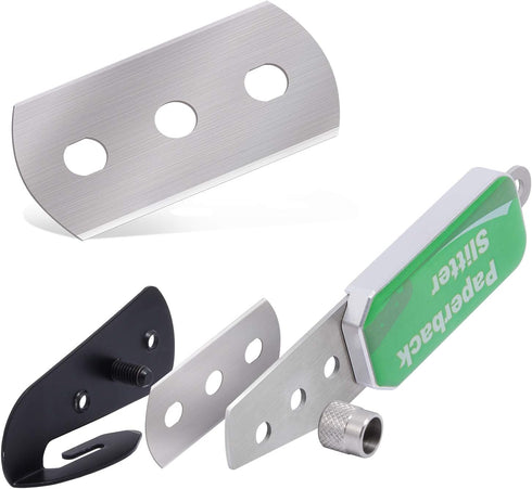 Gomake Replacement Blades for Bodyguard Vinyl Backing Cutter Knife, Stainless Steel, Pack of 50...