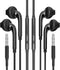 3.5mm Headphone with Microphone Jack Earbud(2pack) Gaming Laptop Earphone Video Game Ear for Kid for School Computer Wired Headset PC Chromebook A...