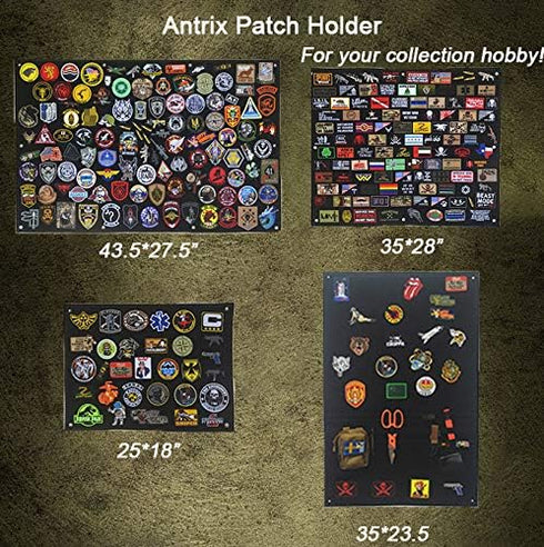Antrix Tactical AR Star Embroidered Emblem Patch Hook & Loop USA Star Patch for Backpack Hat Jacket Jeans Uniform - Dia 3.15"...