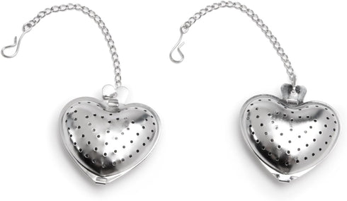 Fox Run Heart Tea Infuser, 0.25 x 1.75 x 6.25 inches, Metallic...