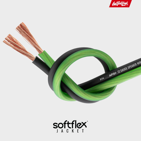 12 AWG Gauge Speaker Wire Cable (30 Feet) Stereo, Car or Home Theater, CCA......