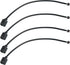 X AUTOHAUX 4pcs 7P0907637 Car Front Disc Brake Pad Wear Sensor Brake Pad Wear Indicators for Volkswagen Touareg 2011-2016...