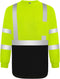 TCCFCCT Hi Vis Shirts for Men Class 3 Long Sleeve High Visibility Shirts for Men Women, Long Sleeve Work Shirts for Men Construction, Surveyors, D...