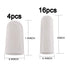 ANCIRS Gel Finger Support Protector Gloves, Gel Finger Cots/Covers - Different Sizes Silicone Fingertips for Hands Cracking, Eczema Skin (20pcs Wh...