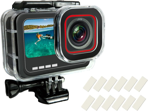 SHOOT Waterproof Housing Case for Insta 360 Ace Pro Diving Protective Underwater Shell with Quick Release Bracket & Thumbscrew Accessories...