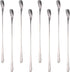 Patelai 8 Pieces Stainless Steel Coffee Stirrers Mixing Spoon Drink Cocktail Stir Sticks Stirring Tea Spoon Long Handle Bar Spoon, 7.87 Inch...
