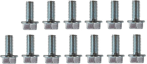 ICT Billet TH350 TH400 PAN BOLT SET Transmission Chevy Kit 13pc Standard Thread 305 327 350 383 5.0L 5.7L V8 Compatible With Chevrolet Truck Car 5...