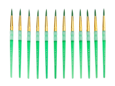Royal Brush 1300672 Big Kids Choice Round Paint Brush, Size 6...