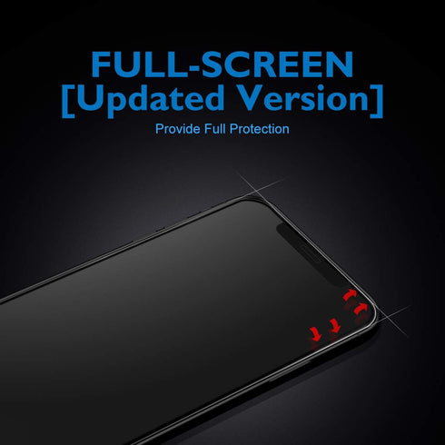 Mothca Matte Glass Screen Protector for iPhone 11 Pro Max/iPhone Xs Max Anti-Glare & Anti-Fingerprint Tempered Glass Clear Film Full Screen Case F...