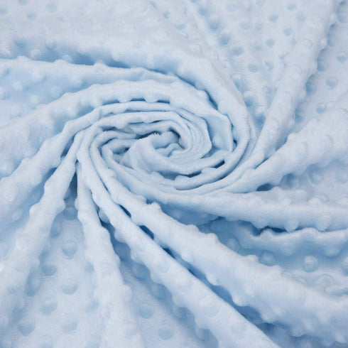 Pro Goleem Baby Soft Minky Dot Blanket with Silky Satin Backing Baby Gifts for Girls and Boys (Blue, 30’’ x 40’’)...