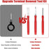 21+4P Terminal Pin Removal Tool Kit, Electrical Connector Depinning Tool Terminal Pin Extractor Tool Kit Wire Terminal Release Tool for Car Househ...