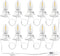Christmas Village Lights with 10 LED Warm-White Bulb,Decoration for Christmas Village Houses,C7 Christmas Village Light Cord...