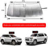 Front Windshield Sunshade - JeCar for 4runner Sunshade Car Sun Shade Heat Shield Custom-fit Sunshade Sun Visor Mat for 2017 2018 2019 2020 2021 20...