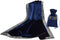 BLESSUME Square Velvet Altar Tarot Table Cloth and Pouch Dark Blue...