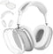for AirPods Max Case Clear Glitter,3 in 1 Clear Soft TPU Ear Cups Case Cover/Ear Pad Case Cover/Headband Cover for Airpods Max Case Cover,Case for...